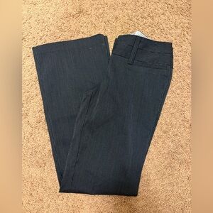 Stooshy Black Pinstripe Pants